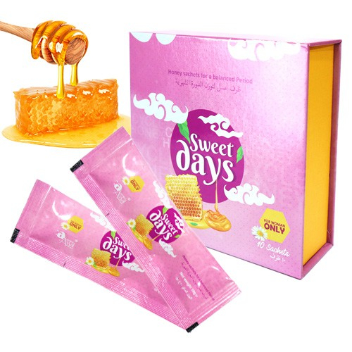 Sweet Days Honey Sachets For a Balanced Period – 10 Sachets