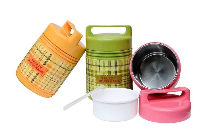 Laughing Buddha - Swuzzy Houseware Two Layer Lunch Box (2505)