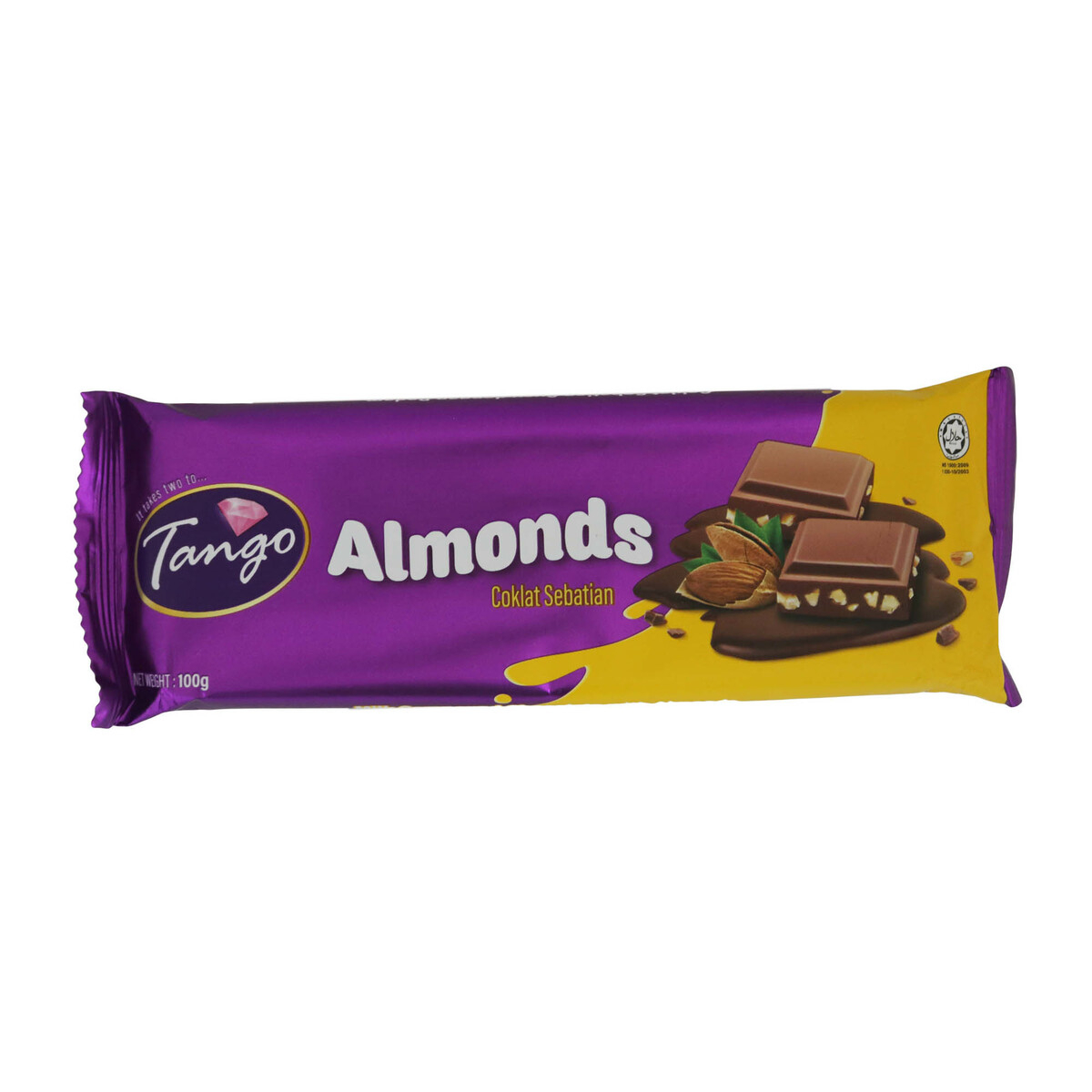 Tango 100g Bar Almond