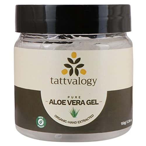 Tattvalogy Aloe Vera Gel for Anti-Aging, Skin-Clarifying (All Skin) 150g