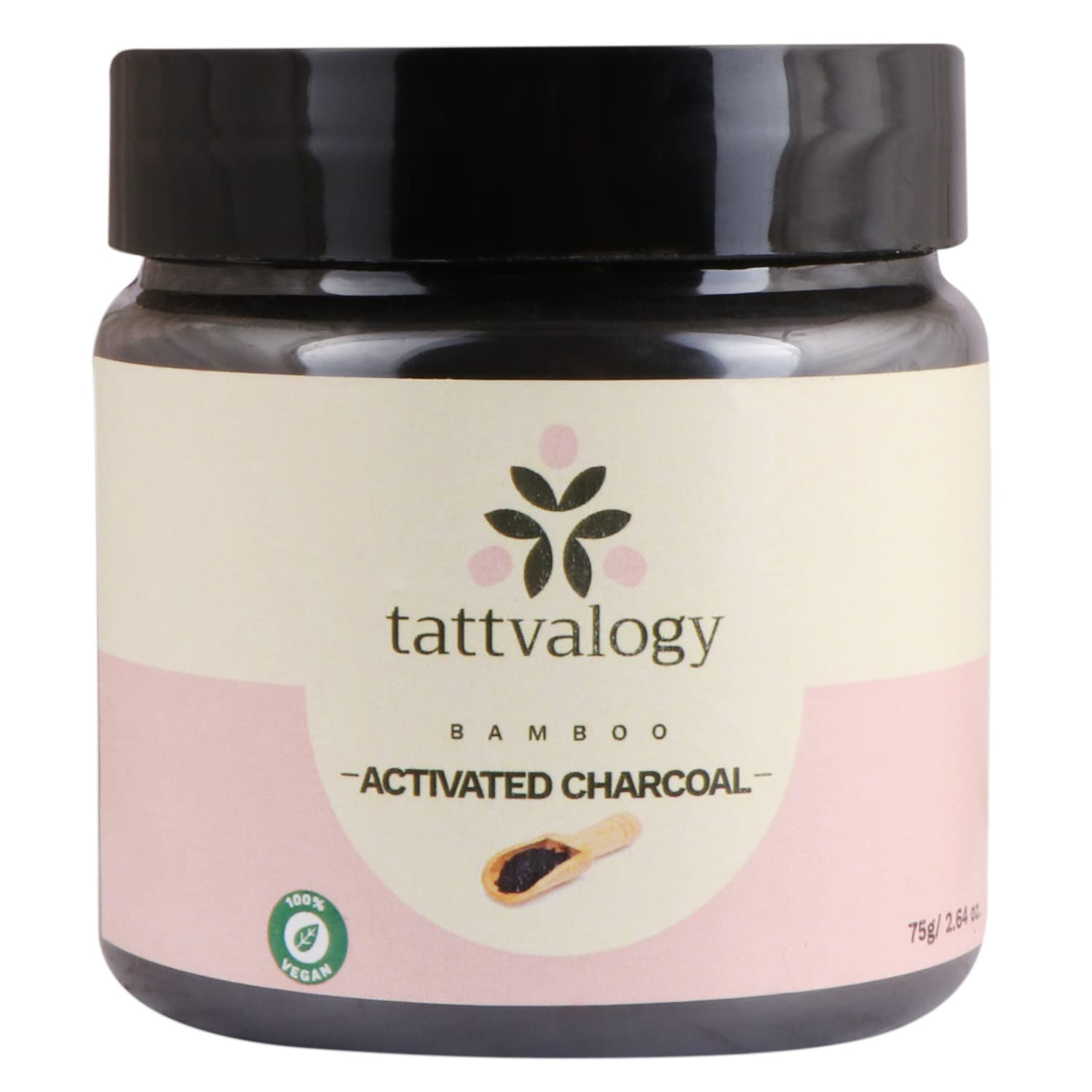 Tattvalogy Bamboo Activated Charcoal, Eco-friendly 75gm