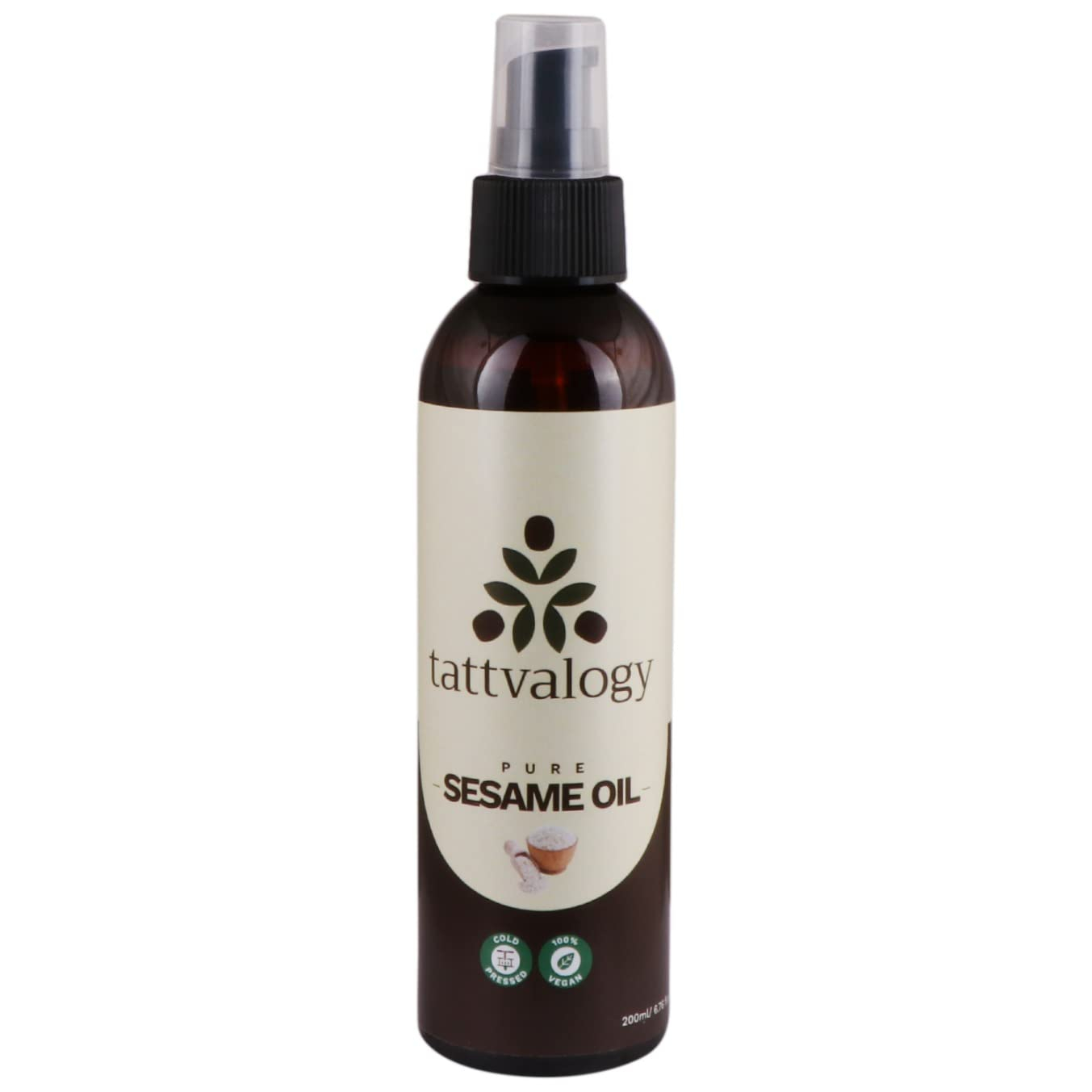 Tattvalogy Cold Pressed Natural Sesame Oil - 200 ml