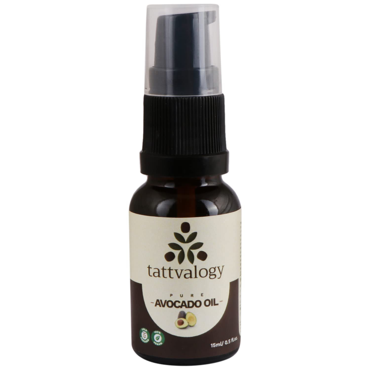Tattvalogy Pure Natural & Cold Pressed Avocado Oil 15ml