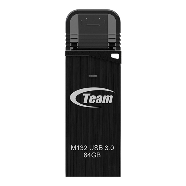 Team Group M132 - 64GB OTG USB 3.0 and Micro USB Dual Flash Memory Drive 