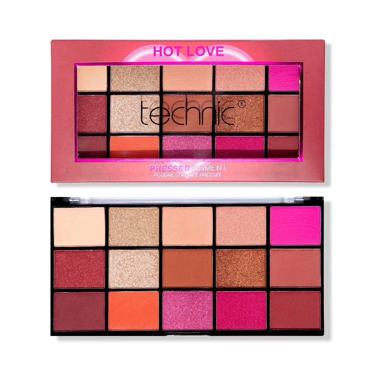 Technic Pressed Pigment Pallete - Hot Love
