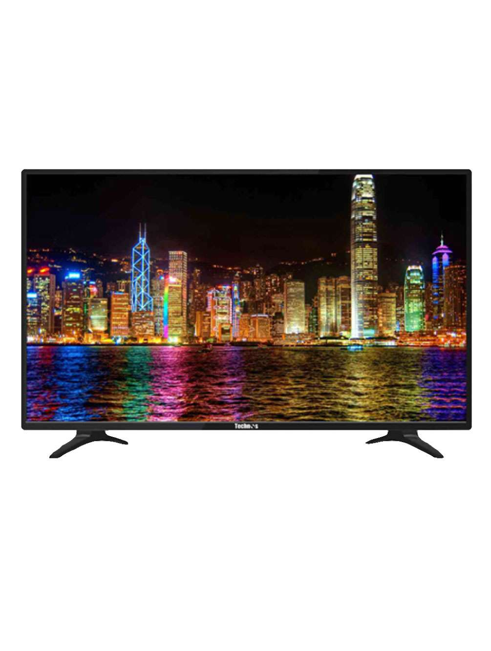 Technos 43" Smart Led Tv With Tempered Glass Android 9.0 - 1gb Ram + 8gb Flash Memory 