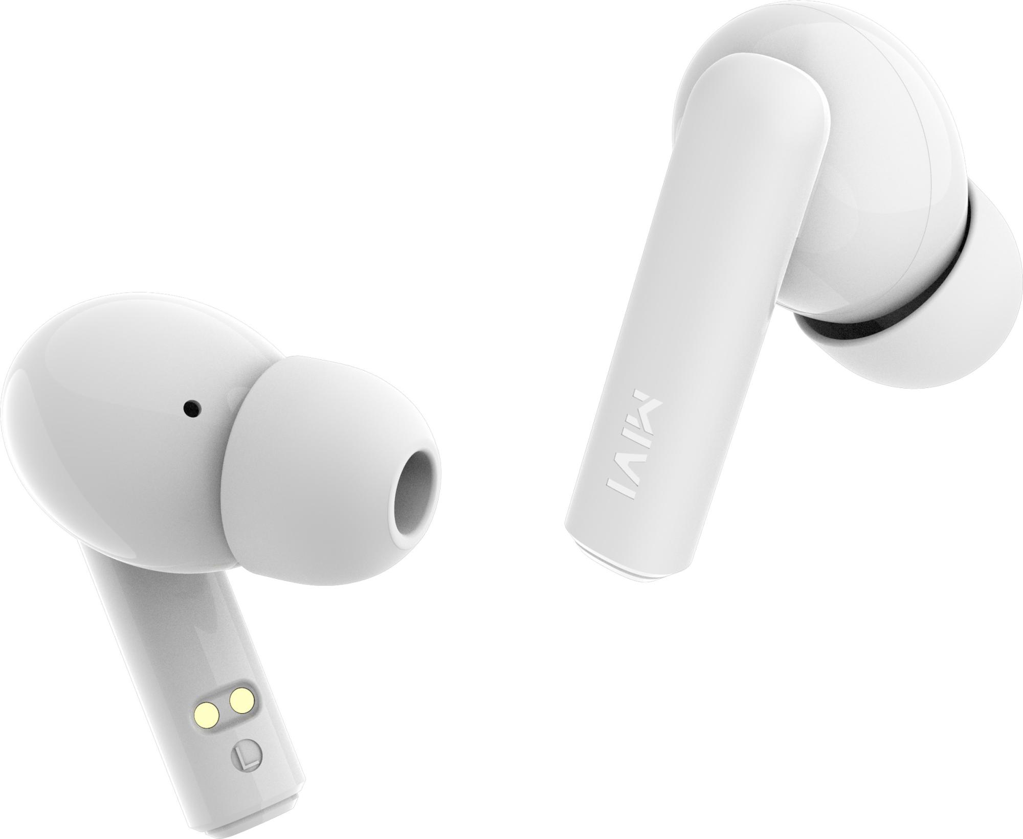 Mivi Duopods F30 with 42 hours battery Fast Charging TWS Bluetooth Headset  -White