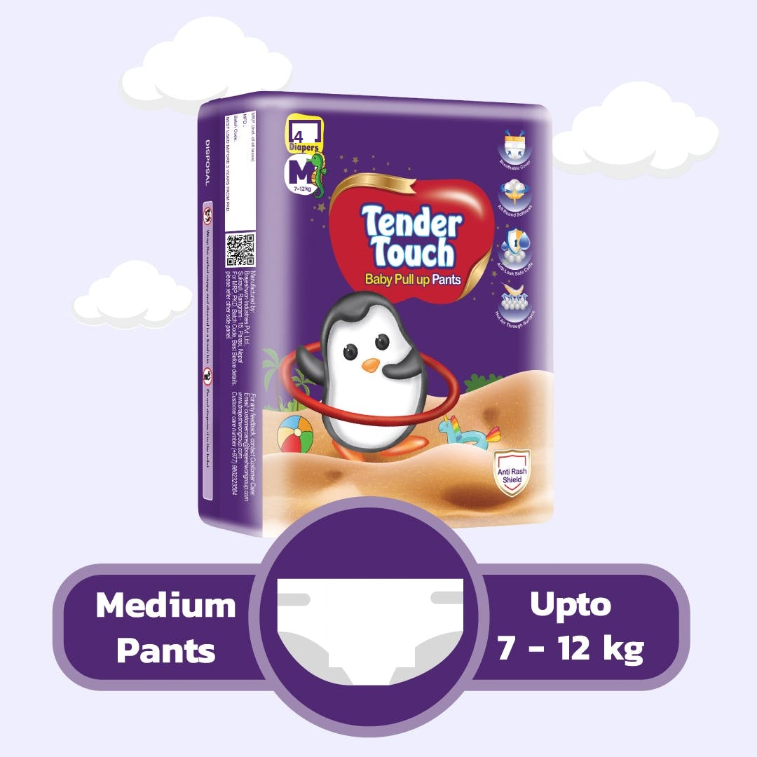 Tender Touch Premium Diapers M-4