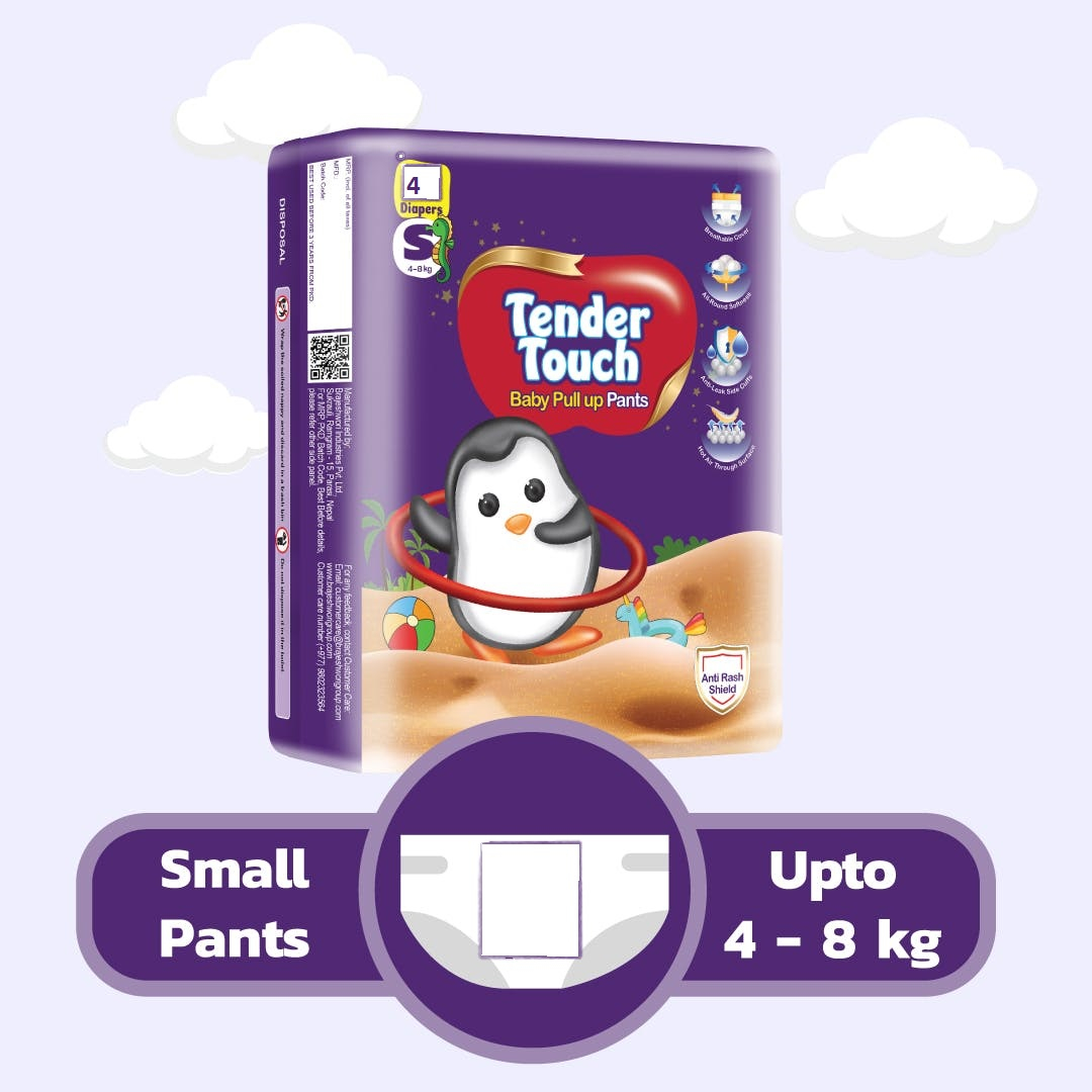 Tender Touch Premium Diapers S-4