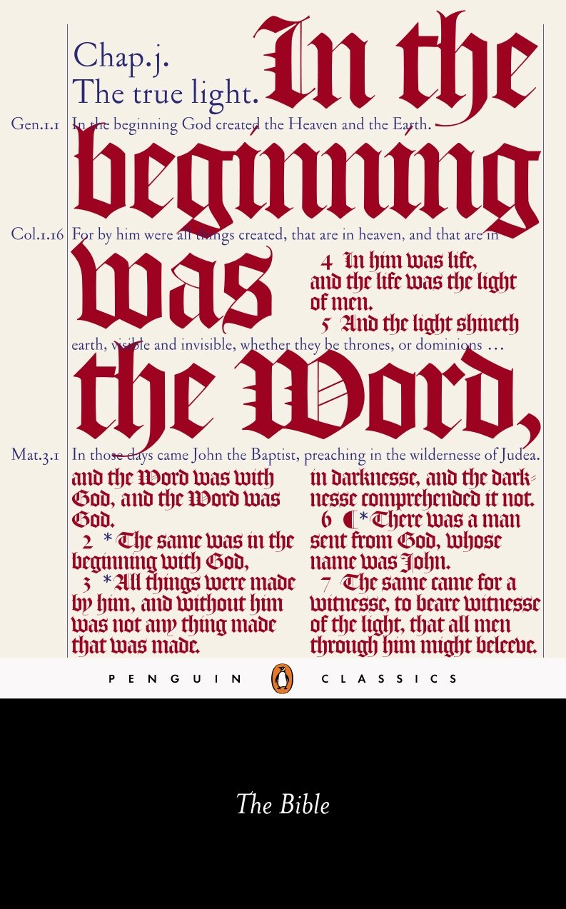 The Bible: King James Version with The Apocrypha by Anonymous, David Norton (Editor)