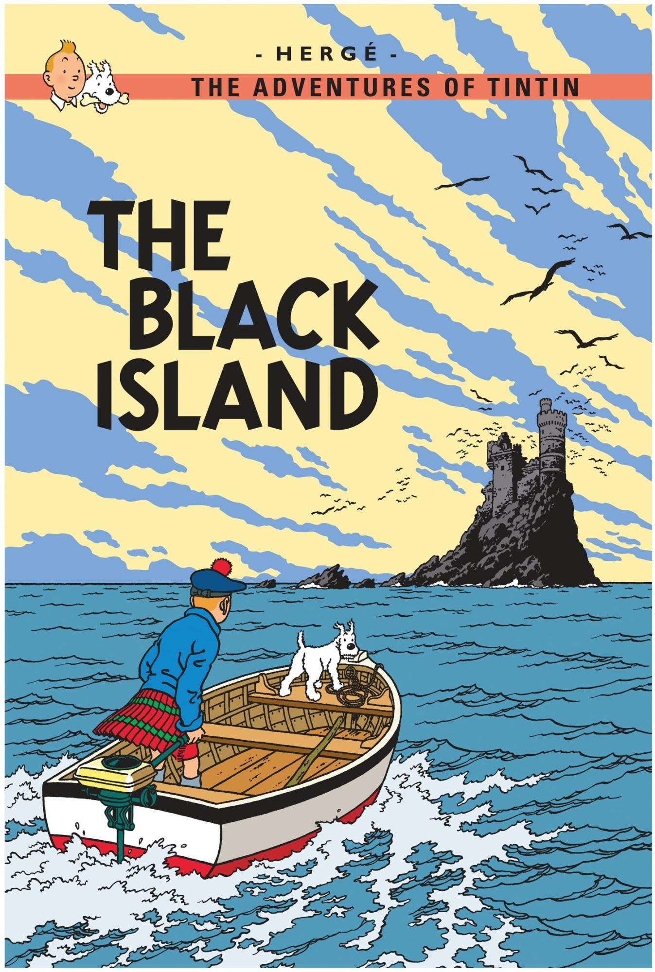 The Adventure of Tintin: The Black Island by Hergé