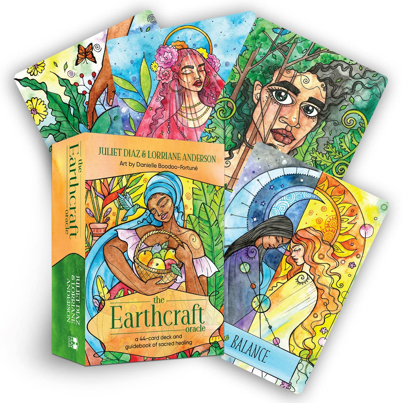 The Earthcraft Oracle Cards –  by Juliet Diaz , Lorriane Anderson, Daniell Boodoo-Fortuné