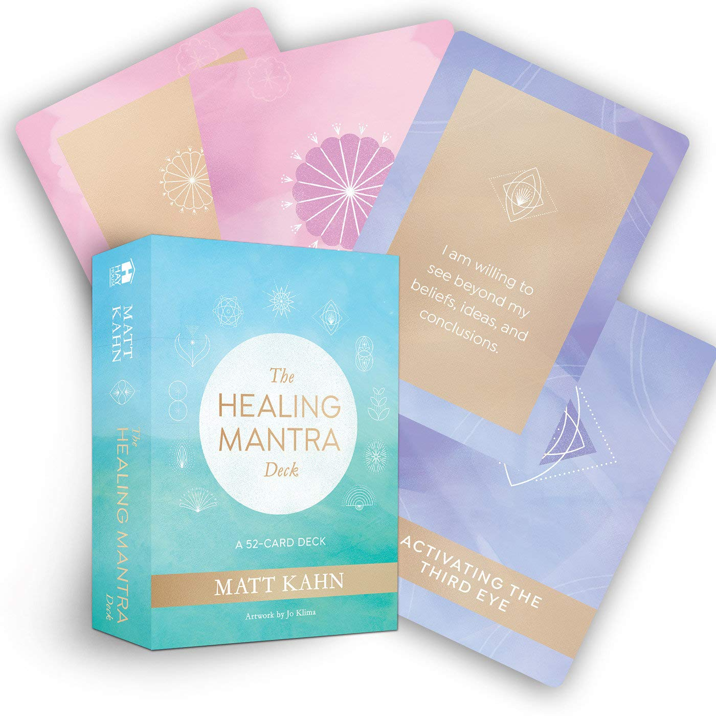 The Healing Mantra Deck: A 52-Card Deck by Matt Kahn
