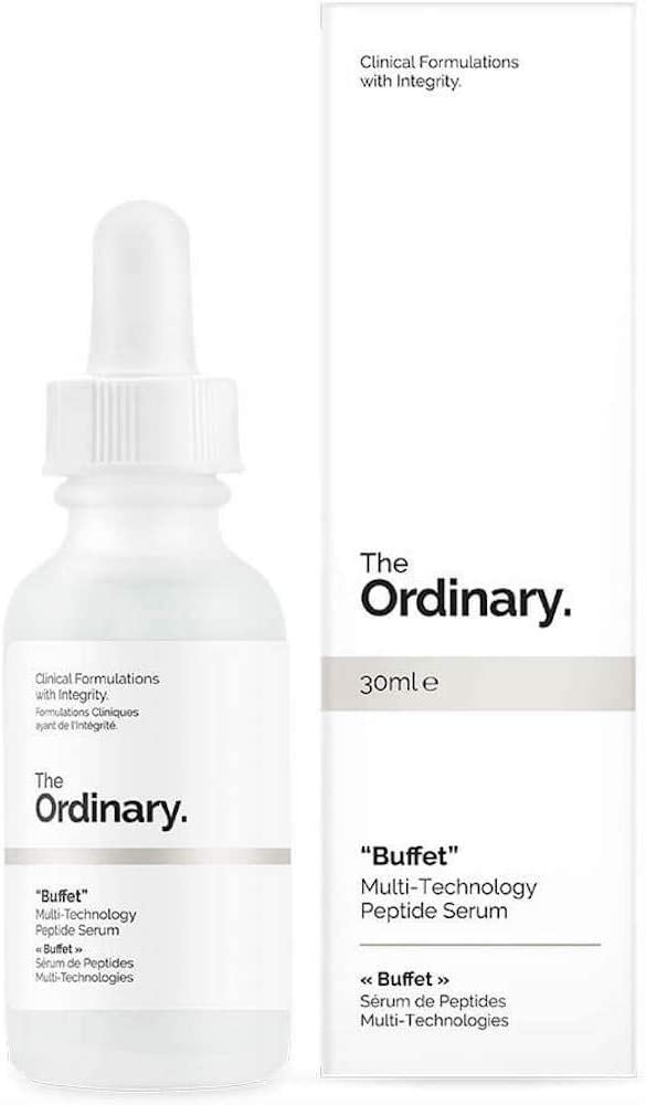 The Ordinary Buffet For Anti Aging Multi Technology Peptide Serum, Alcohol Free - 30 Ml