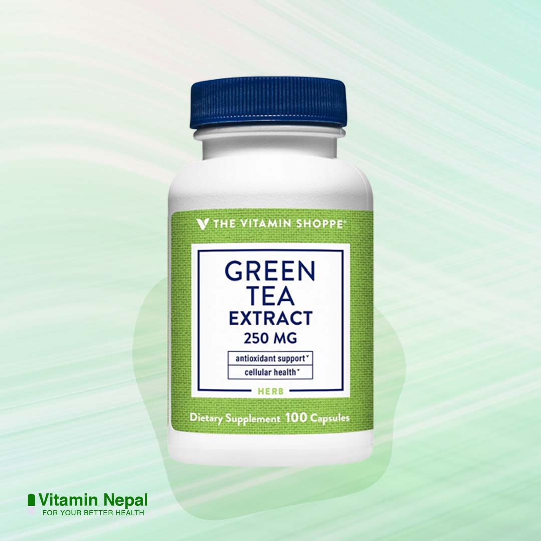 The Vitamin Shoppe Green Tea Supplement – 100 capsules