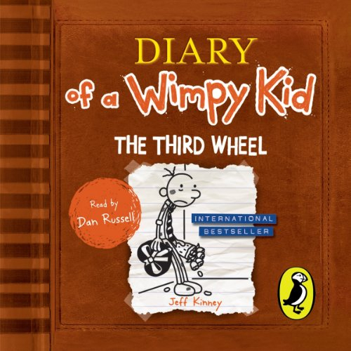 Diary of a Wimpy Kid 7: The Third Wheel by Jeff Kinney