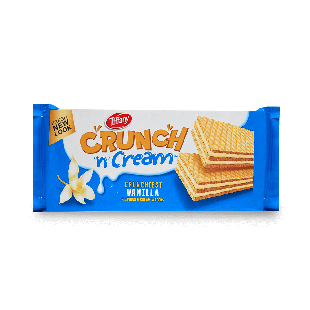 Tiffany Crunch N Cream Vanilla Wafers 153gm