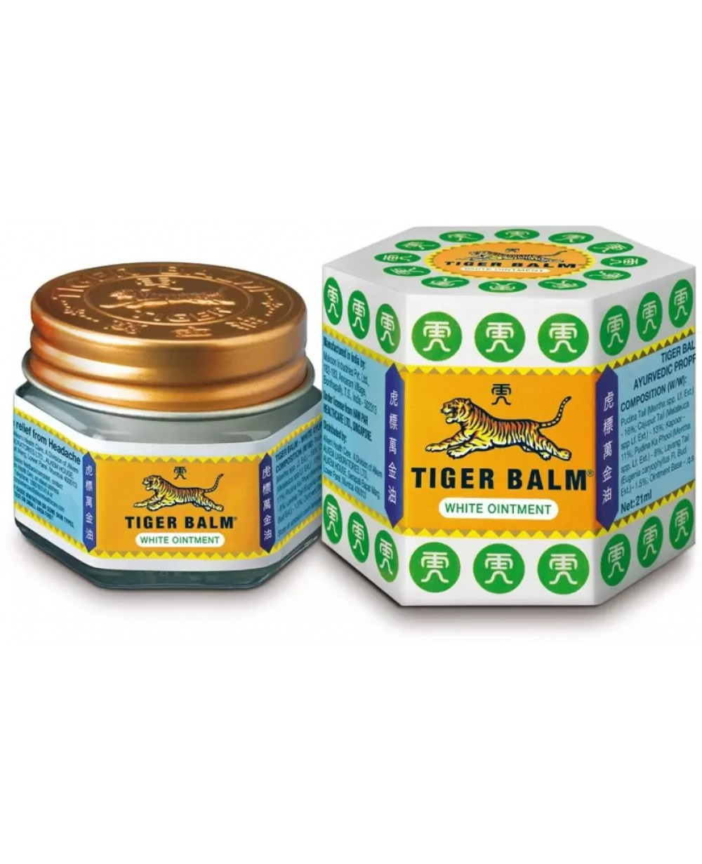 Tiger Balm Ointment White 19.4gm
