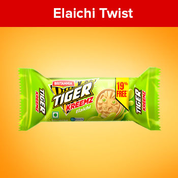 Britannia Tiger Kreemz Elaichi 43gm