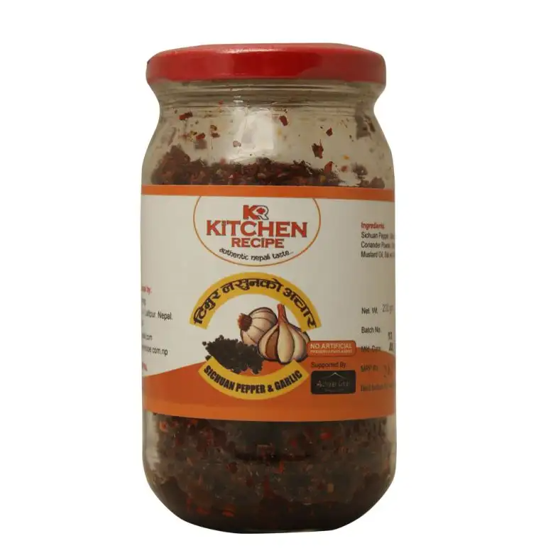 Kitchen Recipe Sichuan Pepper And Garlic Pickle - 200 g
