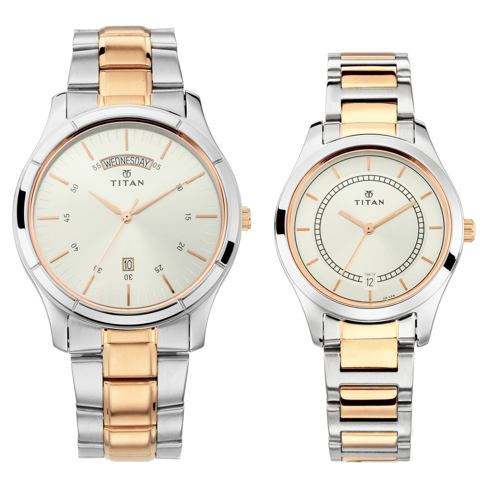Titan Bandhan Stainless Steel Watches -17672596KM01