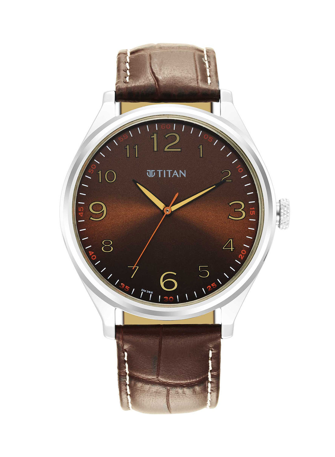 Titan Gents Leather Watch - 1802SL16