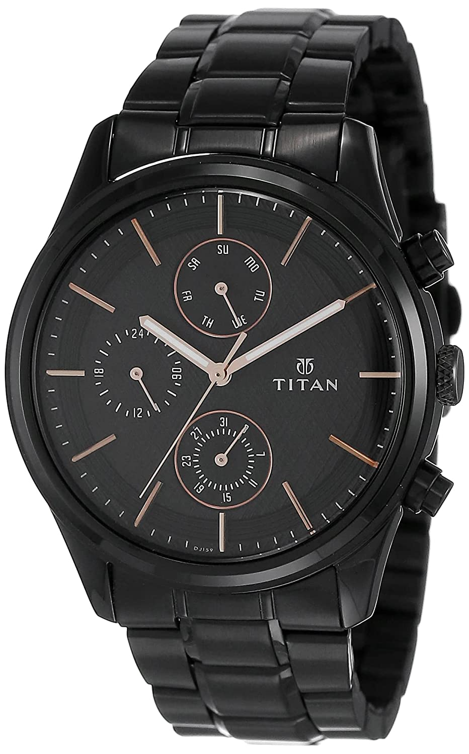 Titan Neo IV Analog Black Dial Men's Watch 1805NM01