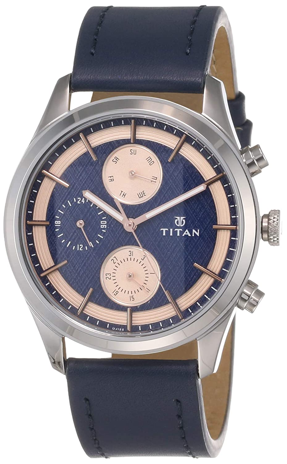 Titan Neo Iv Analog Blue Dial Men's Watch-1805SL02