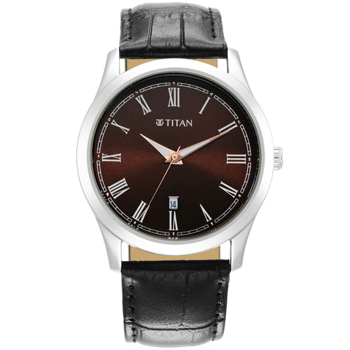 Titan Trendsetters with Dark Brown Dial 1823SL03
