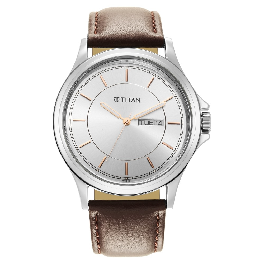 Titan Trendsetters With Silver White Dial 1870SL03