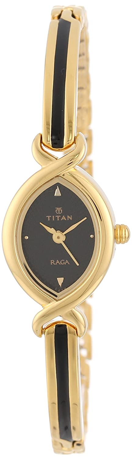 Titan Raga Analog Black Dial Women's Watch - 2251YM04