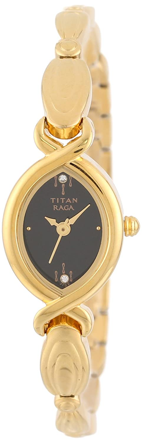 Titan Raga Analog Black Dial Women's Watch - 2251YM07