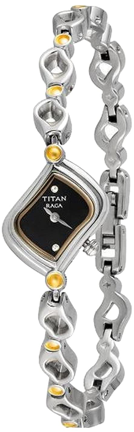 Titan Raga Analog Black Dial Women's Watch 2350BM01