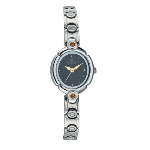 Titan Karishma Analog Black Dial Women's Watch - 2467SM02
