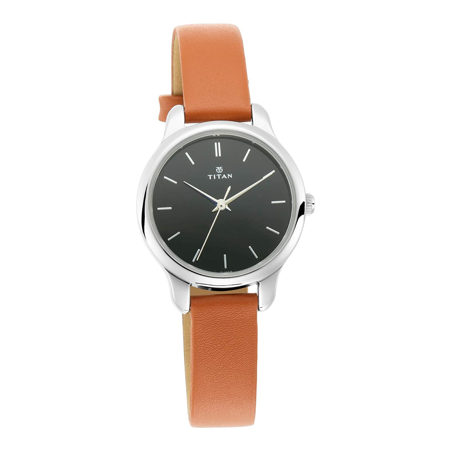 Titan Neo Analog Black Dial Women's Watch - 2481SL12