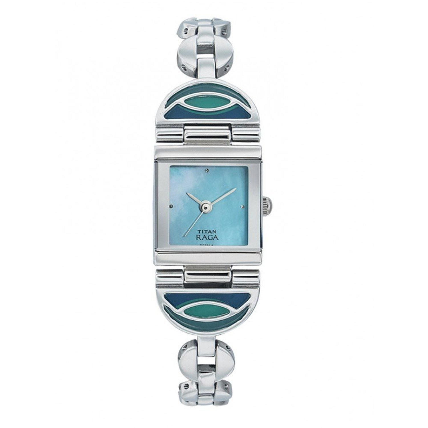 Titan Raga Analog Mother of Pearl Dial Women's Watch - 2500SM01 