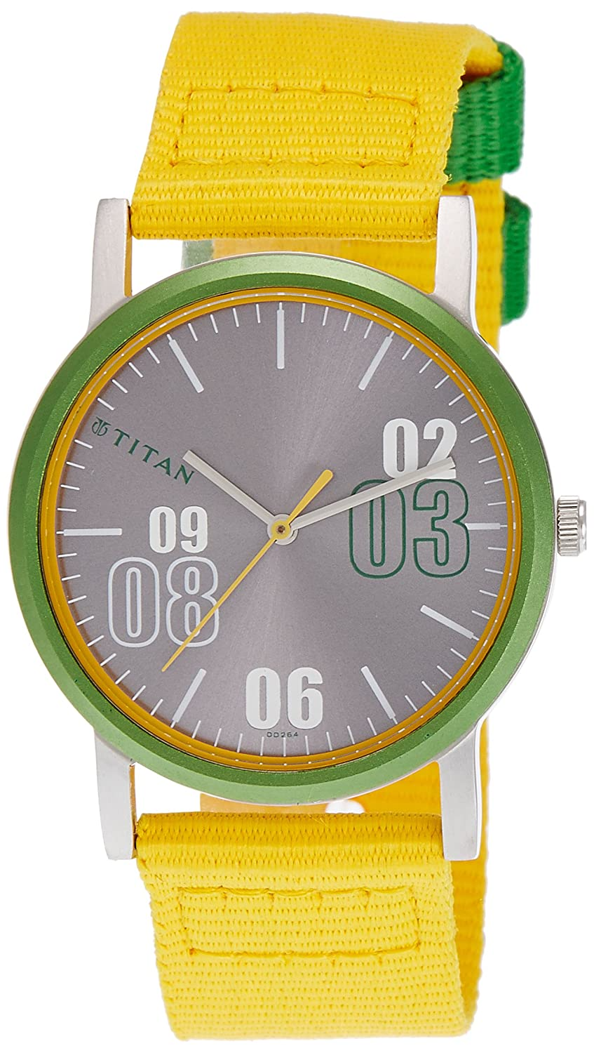 Titan Youth Analog Grey Dial Men's Watch - 2519KP03 