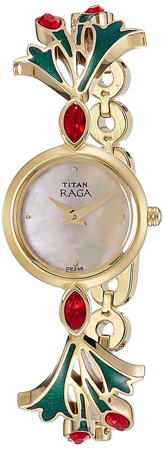 Titan Raga Analog Mother of Pearl Dial Women's Watch - 2543YM01