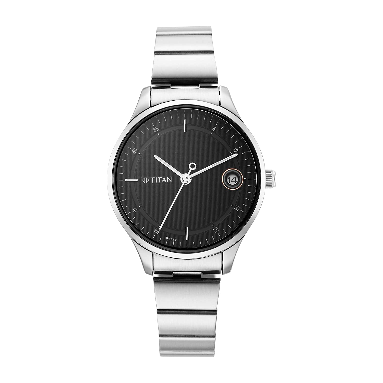 Titan Analog Black Dial Women's Watch - 2649SM01