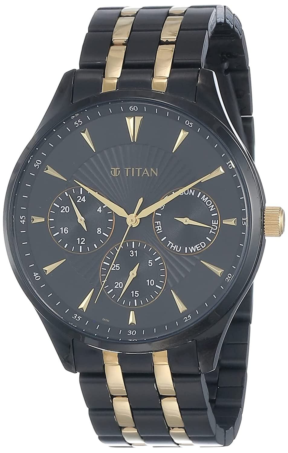 Titan Regalia Opulent Analog Black Dial Men's Watch - 90127KM01