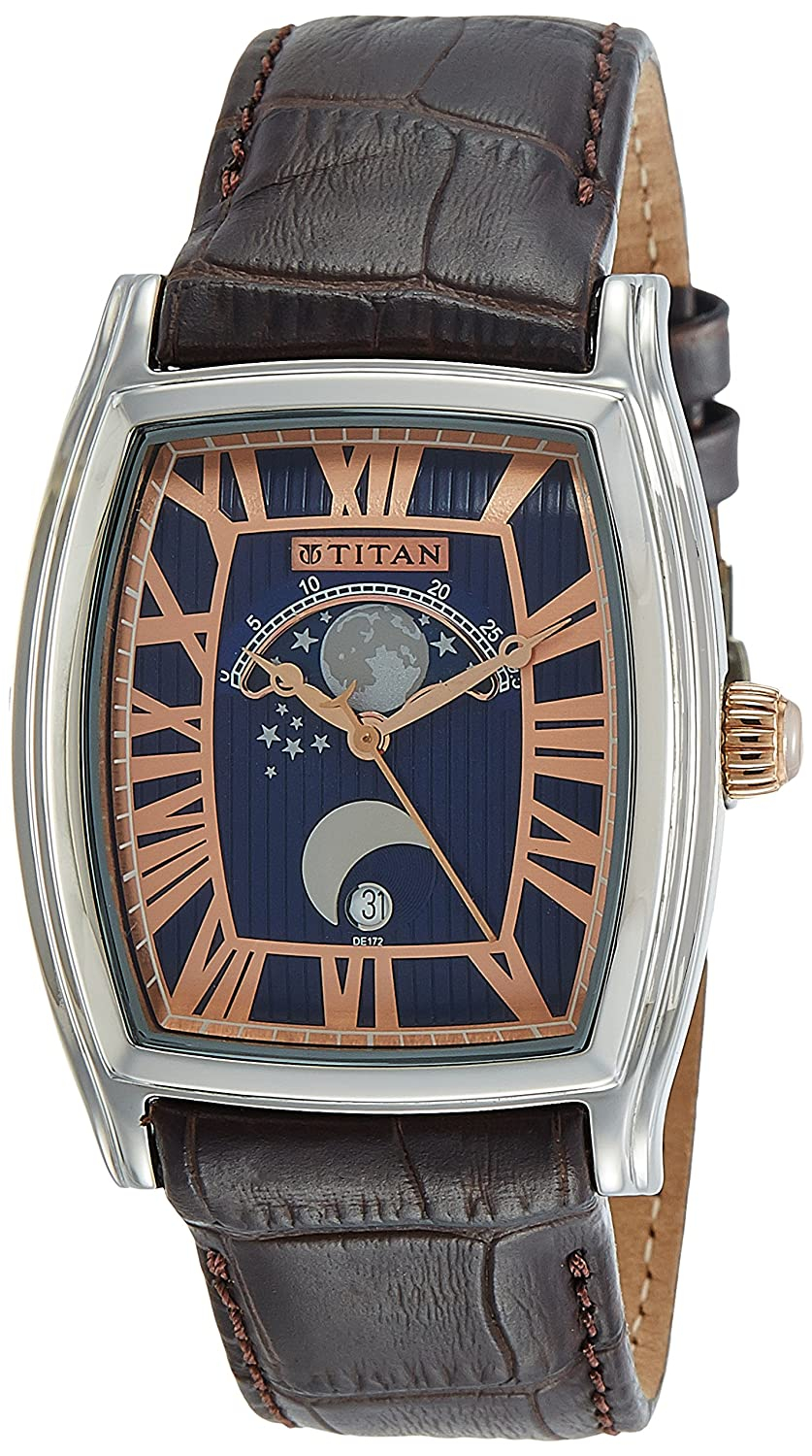 Titan Analog Multi-colour Dial Men's Watch - 1661sl01