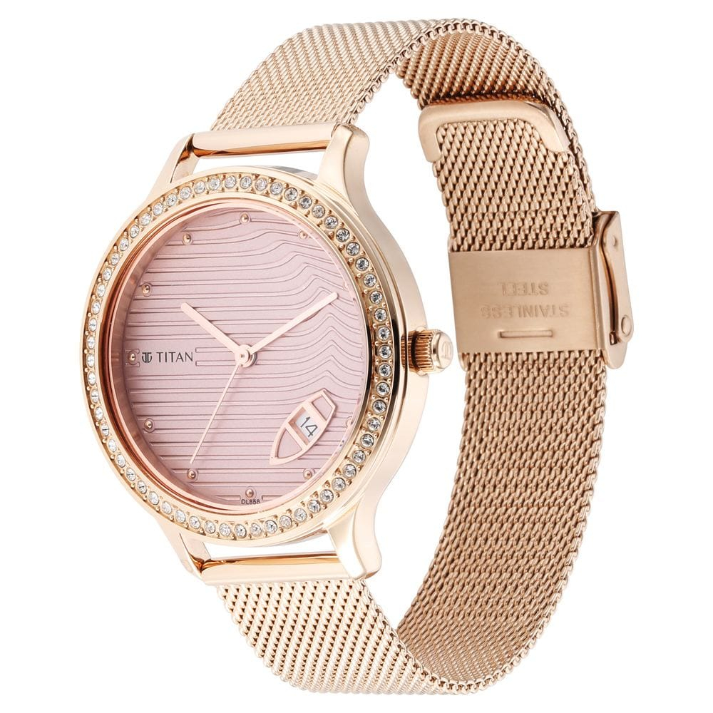 Titan Ladies Analog Workwear Watch 2634wm04