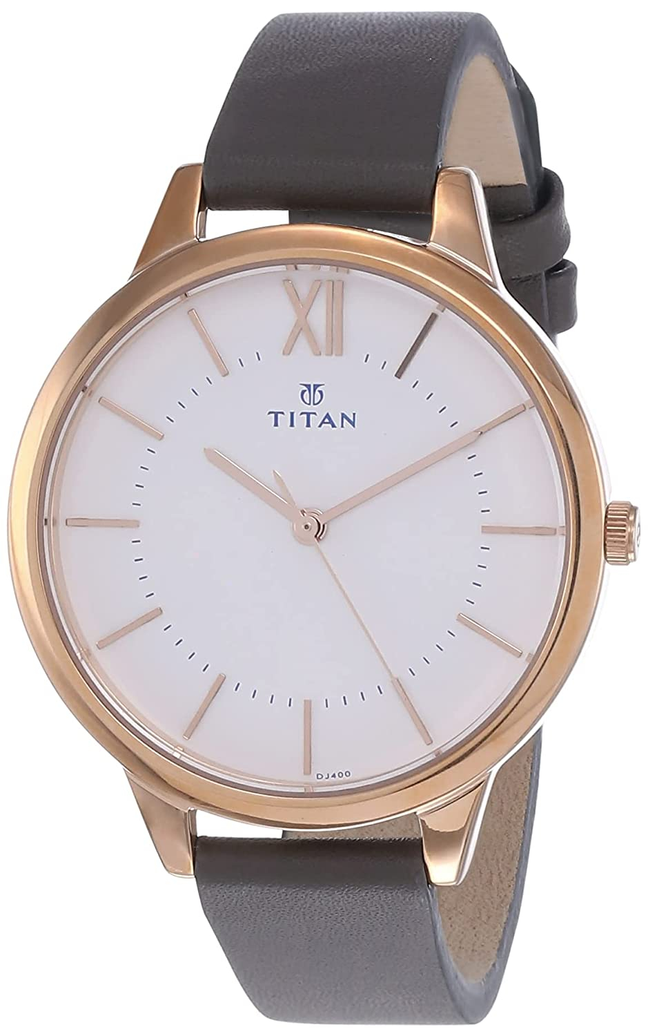 Titan Neo Analog White Dial Women's Watch-2617wl01