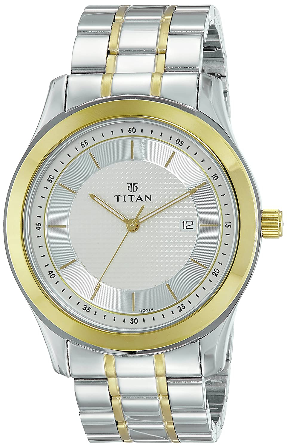 Titan Regalia Baron Analog Champagne Dial Men's Watch-nl1627bm03