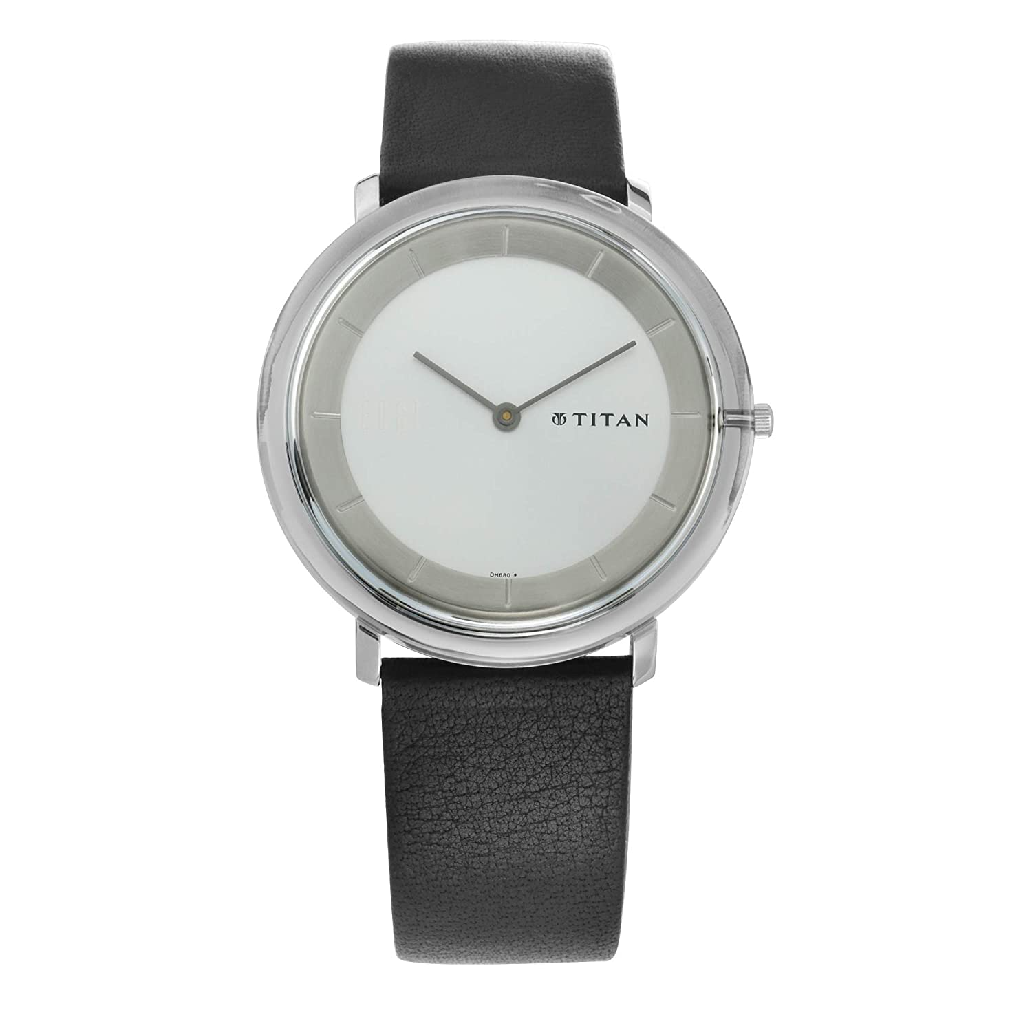 Titan Edge Zen Analog White Dial Men's Watch-1778SL01