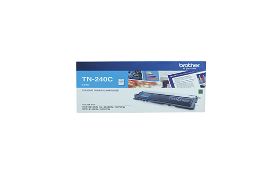Brother TN240C cyan standard yield toner (1,400 pages) 