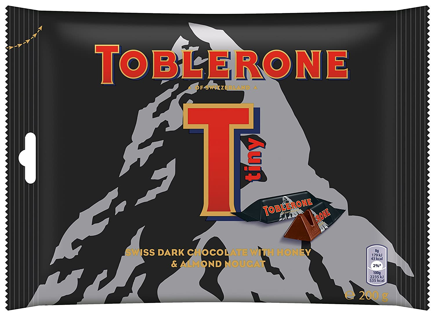 Toblerone Dark Bag Pack 200gm
