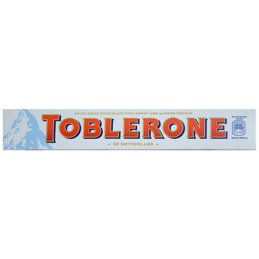 Toblerone White Chocolate Bar 100g