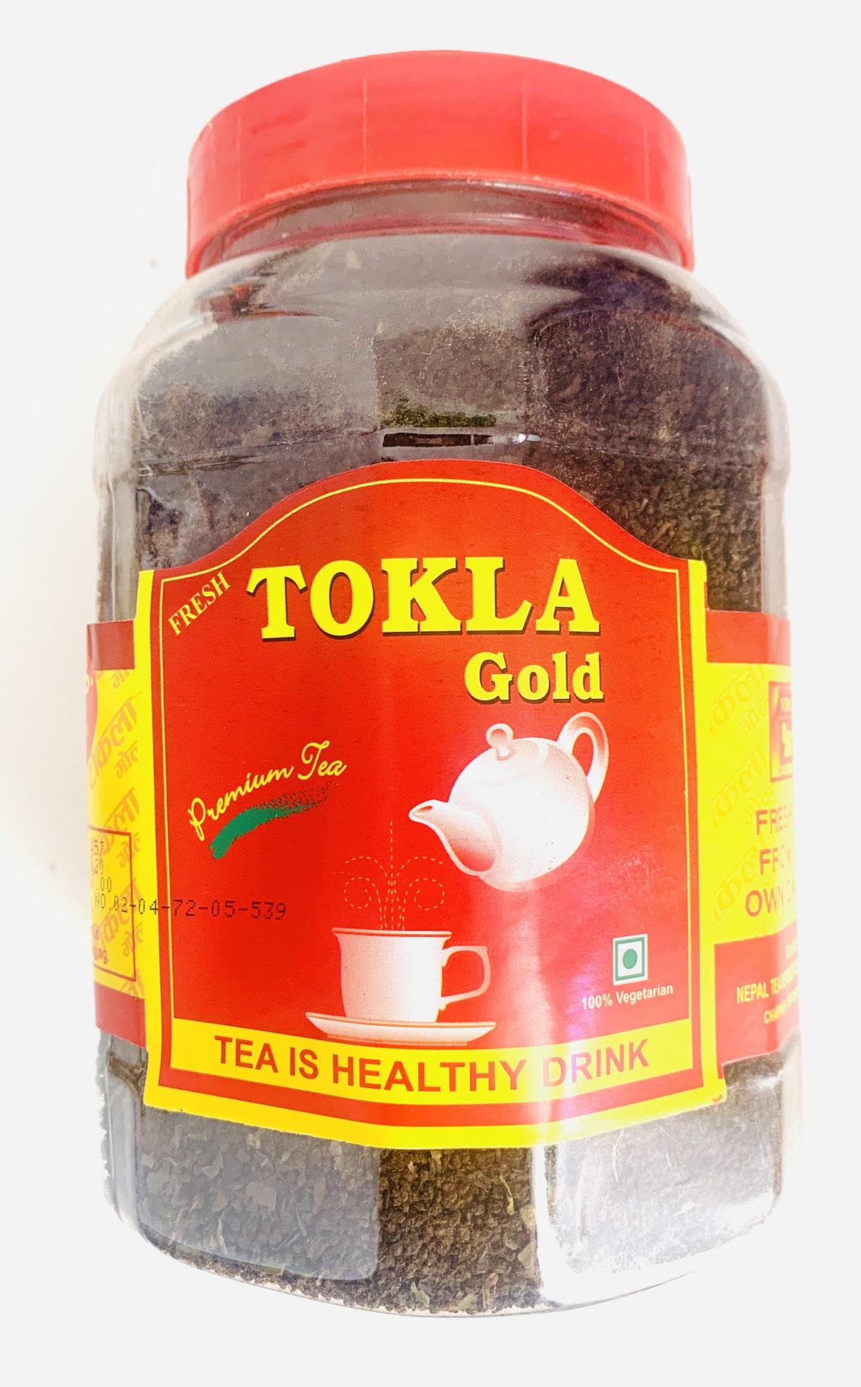 Tokla Gold Premium Tea 500G Jar