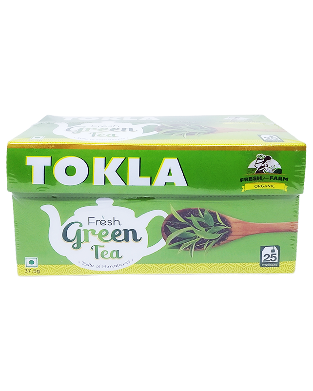 Tokla Green Tea Envelopes Fresh 37.5G 